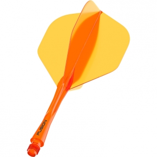     Fusion,     Winmau Fusion Intermediate Fluoro Orange ()