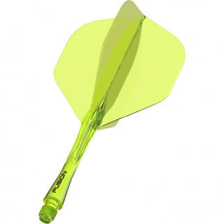     Fusion,     Winmau Fusion Intermediate Fluoro Yellow ()