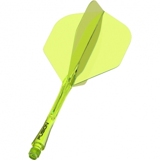     Fusion,     Winmau Fusion Medium Fluoro Yellow ()