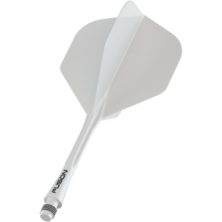     Fusion,     Winmau Fusion Medium White ()