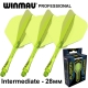       Winmau Fusion Intermediate Fluoro Yellow ()